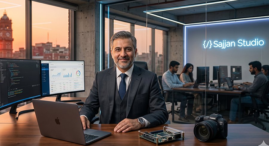 Shahzad Rasool - Founder of Sajjan Studio